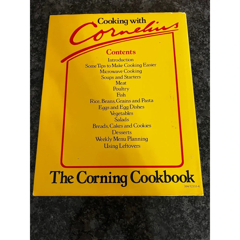 Cooking with Cornelius The Corning‎ Cookbook Signed First Edition 1982